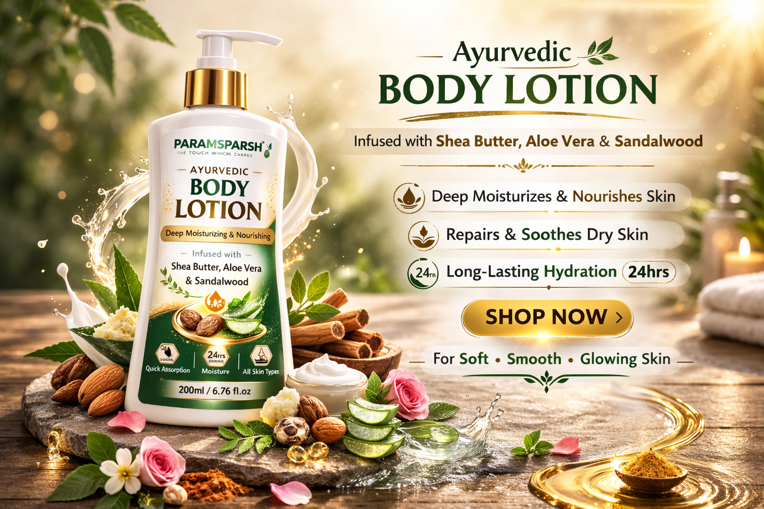 ParamSparsh Body Lotion